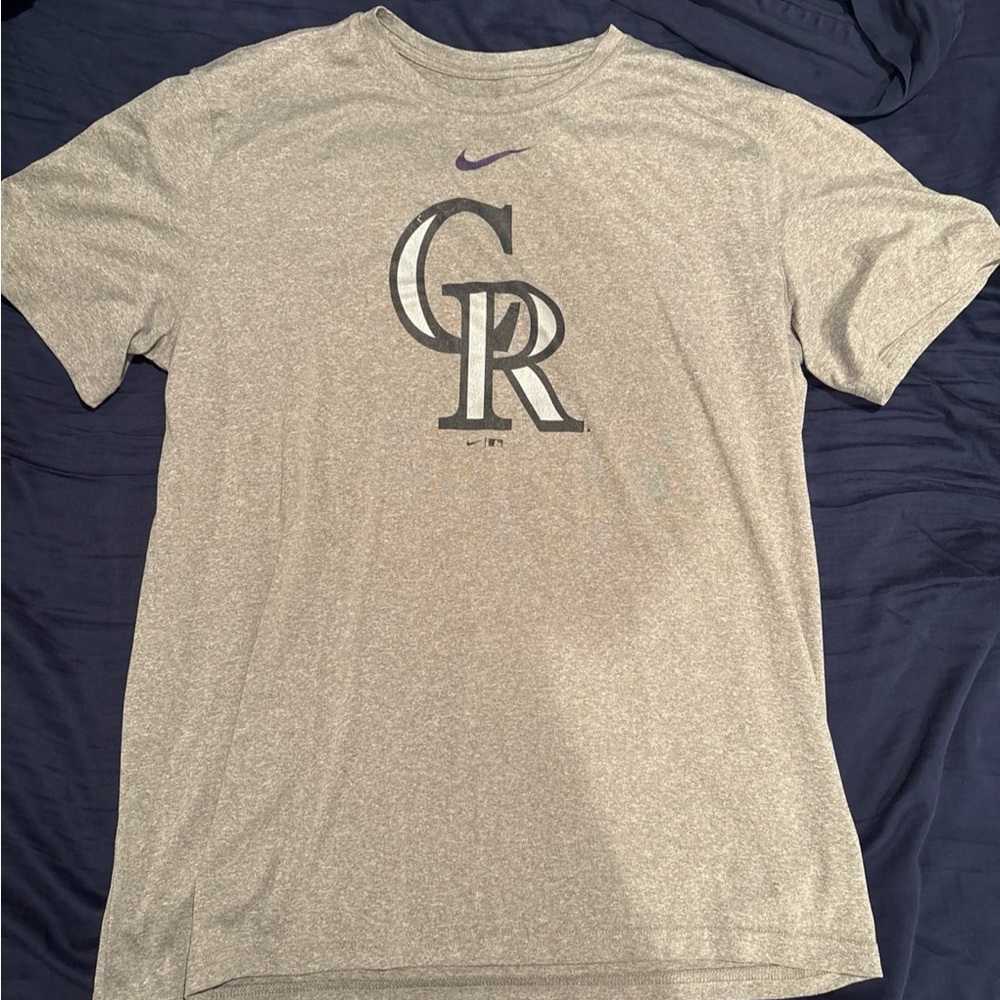 Nike Gray Colorado Rockies men’s  Shirt